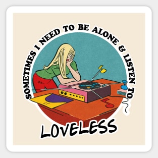 MBV Loveless / Music Obsessive Fan Design Sticker